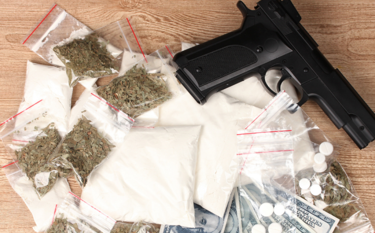 A gun, cash, and drugs - what does possession is 9/10 of the law mean