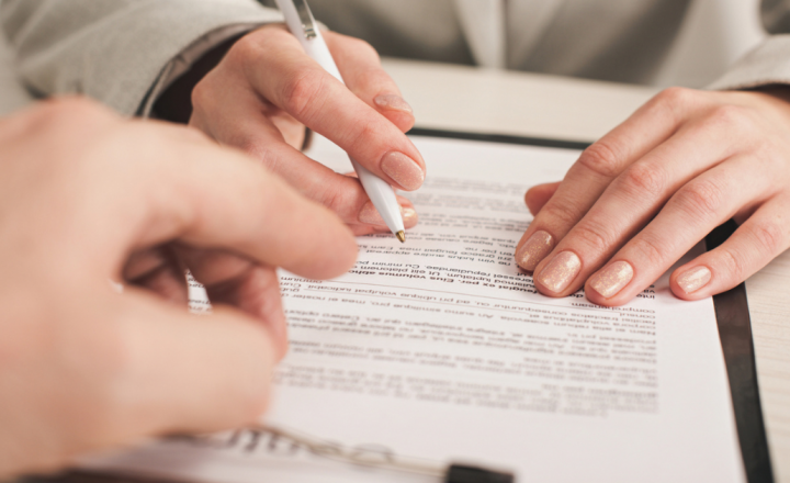 falsifying documents, signing someone else's name without authorization