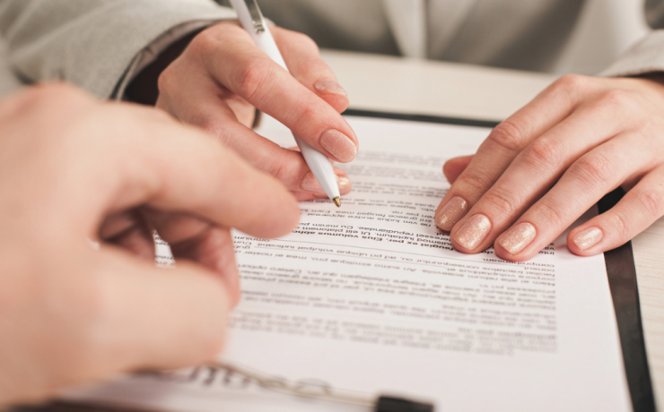 falsifying documents, signing someone else's name without authorization